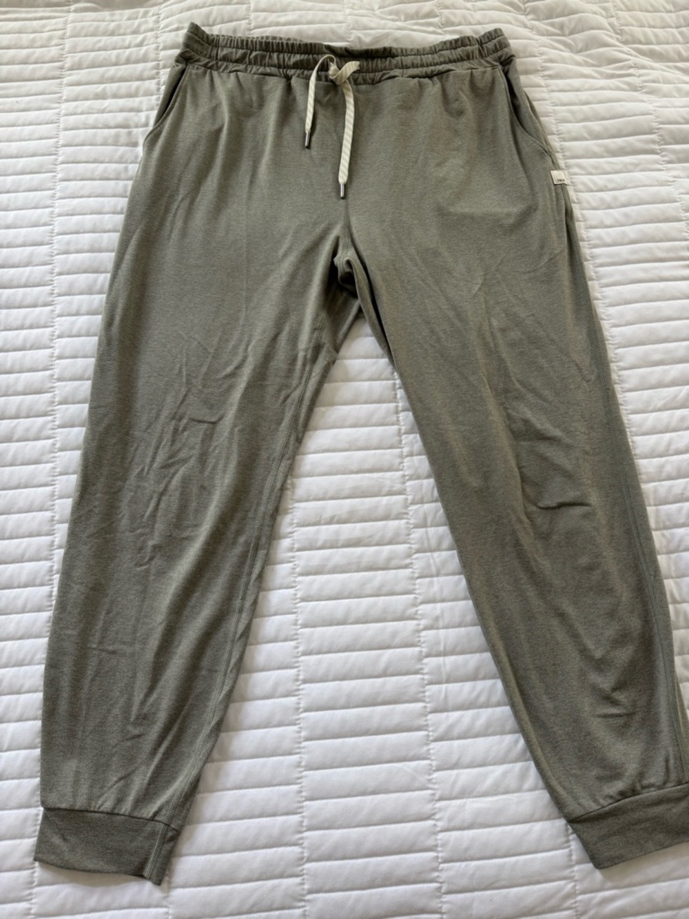 Vuori Olive Green Performance Joggers